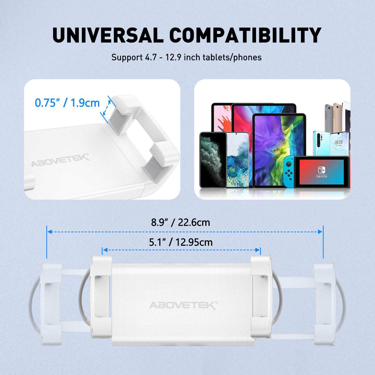 Tablet Pillow Holder for Bed (TH-35G) –