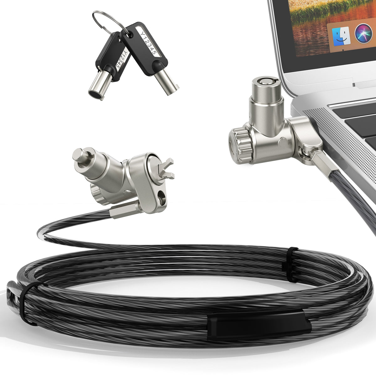 3-in-1 Universal Laptop Cable Lock (TL-280K) – AboveTEK.com